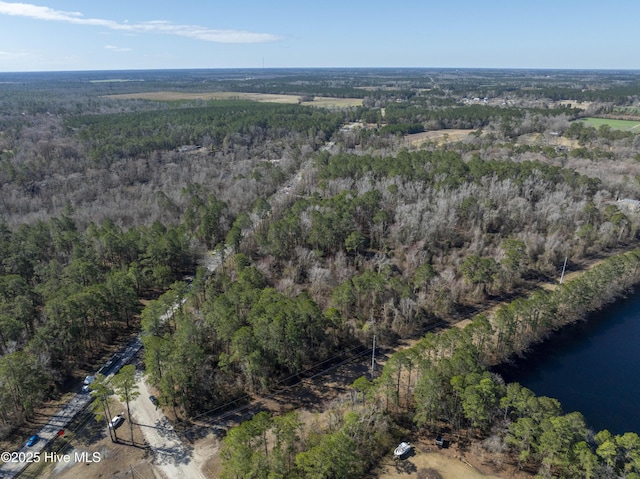 aerial view with a view of trees