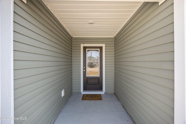 view of property entrance