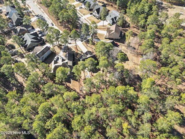 bird's eye view featuring a residential view