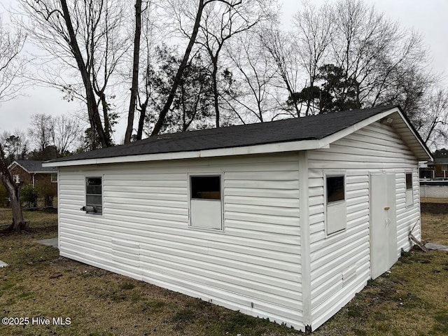 view of outbuilding with an outdoor structure