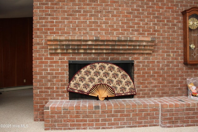 interior details with a baseboard radiator