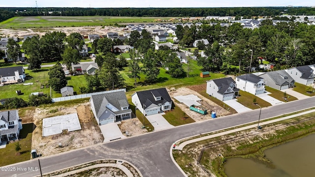 2366 Great Laurel Ct, Greenville, NC 27834 - aerial perspective of suburban area featuring a large body of water