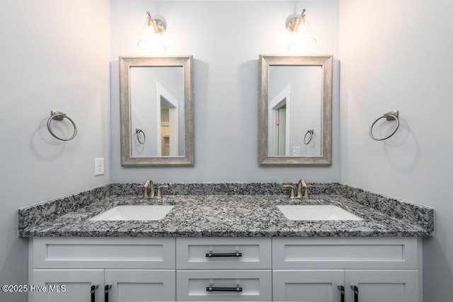485 N Wild Rice Dr SW, Supply, NC 28462 - bathroom with a sink and double vanity