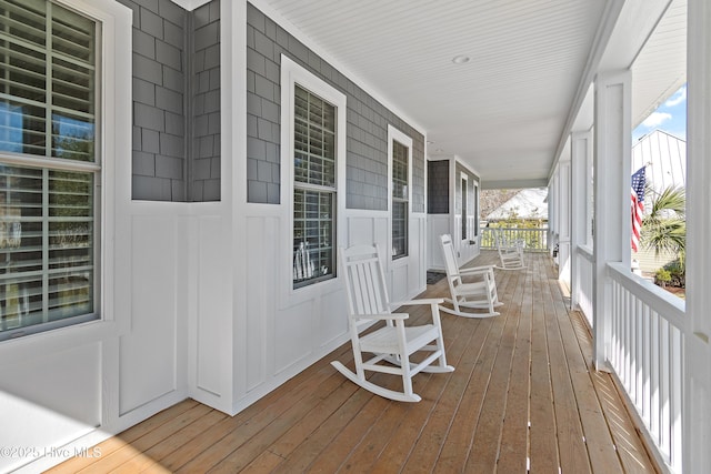 1807 Baywater Ct SE, Bolivia, NC 28422 - wooden deck with a porch