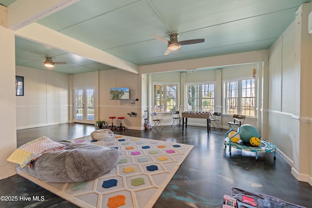 1807 Baywater Ct SE, Bolivia, NC 28422 - interior space with baseboards and multiple windows