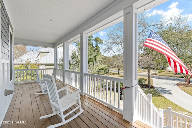 1807 Baywater Ct SE, Bolivia, NC 28422 - deck with covered porch