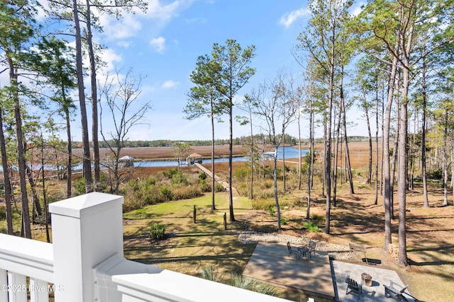 1807 Baywater Ct SE, Bolivia, NC 28422 - view of yard with a water view