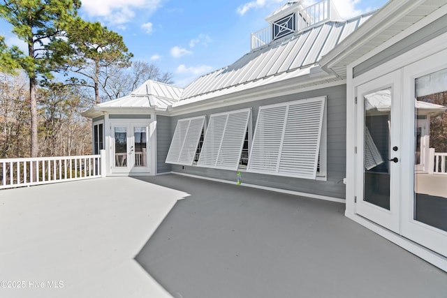 1807 Baywater Ct SE, Bolivia, NC 28422 - view of patio / terrace with french doors and a balcony