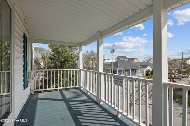 209 N 8th St, Morehead City, NC 28557 - balcony with a residential view