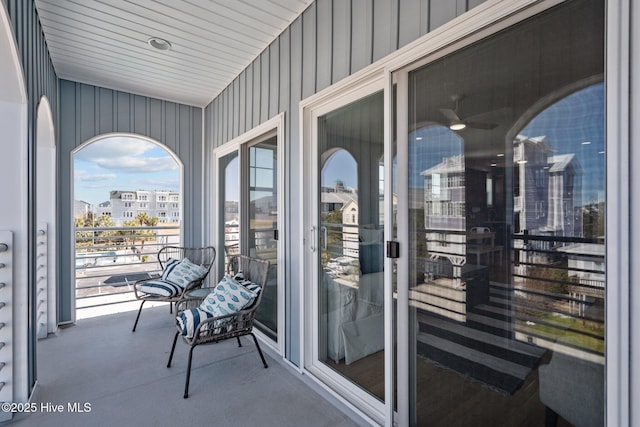 205 Fayetteville Ave Unit 1, Carolina Beach, NC 28428 - balcony with a view of city