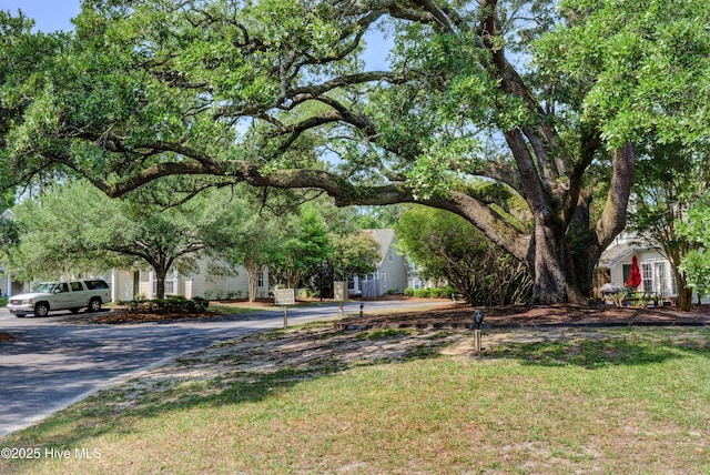 exterior space featuring driveway