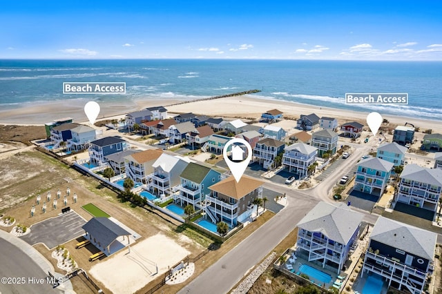 449 E Fourth St, Ocean Isle Beach, NC 28469 - aerial view of extended coastline