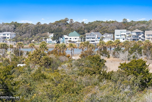 449 E Fourth St, Ocean Isle Beach, NC 28469 - aerial view of property's location featuring nearby suburban area