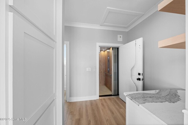 304 Alabama Ave Unit 2, Carolina Beach, NC 28428 - interior space featuring wood finished floors