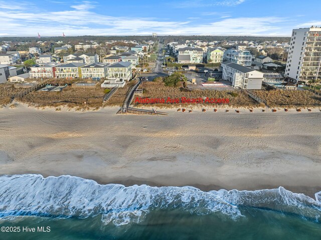 304 Alabama Ave Unit 2, Carolina Beach, NC 28428 - birds eye view of property with a residential view