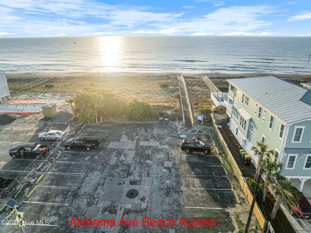 304 Alabama Ave Unit 2, Carolina Beach, NC 28428 - drone / aerial view with a water view