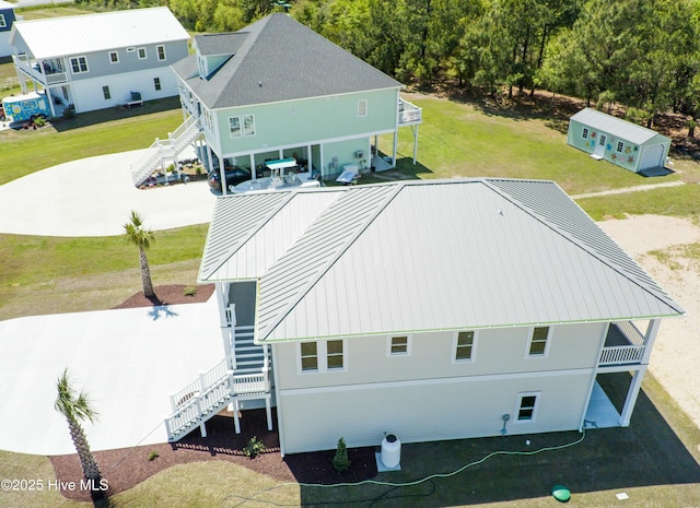 drone / aerial view