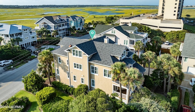 birds eye view of property featuring a residential view