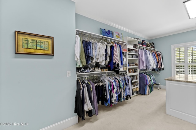 8904 Sound View Ct, Emerald Isle, NC 28594 - walk in closet with carpet floors