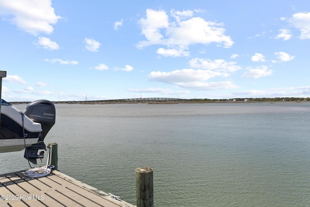 8904 Sound View Ct, Emerald Isle, NC 28594 - view of dock with a water view