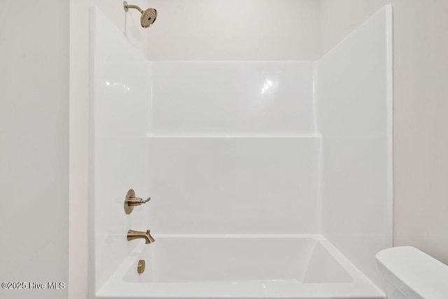 1340 Trisail Ter, Wilmington, NC 28412 - bathroom featuring toilet and bathtub / shower combination