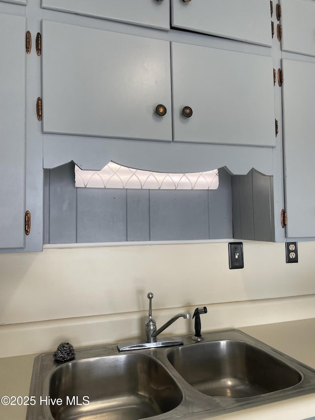 interior details with a sink
