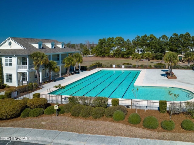108 Cottage Walk, Hampstead, NC 28443 - pool featuring a patio and fence