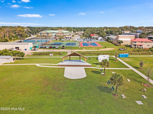 drone / aerial view