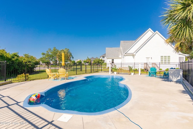 111 E Magens Ct, Cedar Point, NC 28584 - view of pool featuring a patio