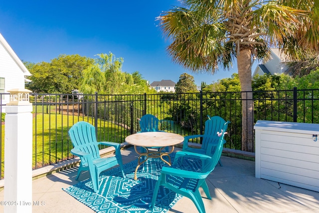 111 E Magens Ct, Cedar Point, NC 28584 - view of patio / terrace