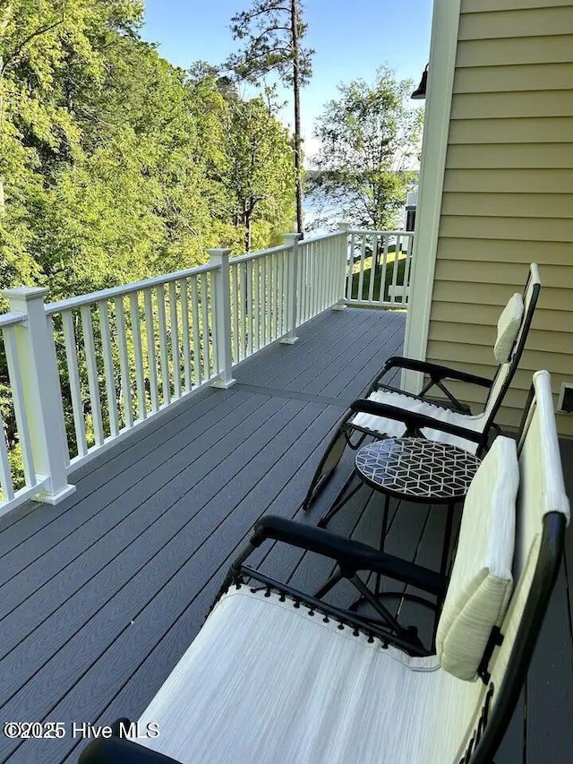 view of deck