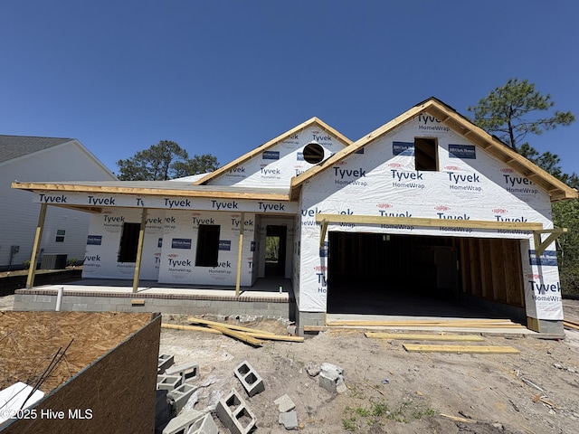 view of property in mid-construction