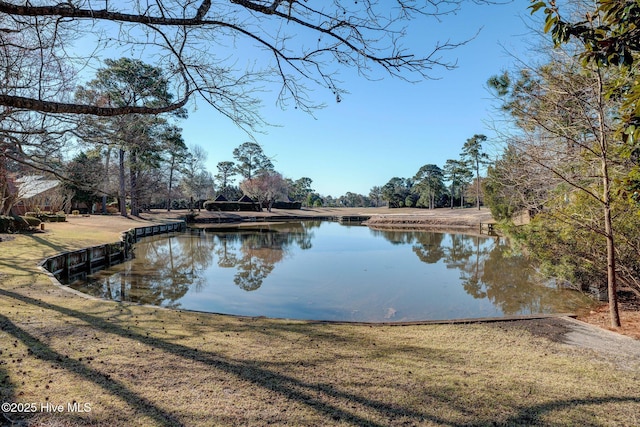 property view of water