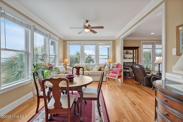 sunroom / solarium featuring a wealth of natural light