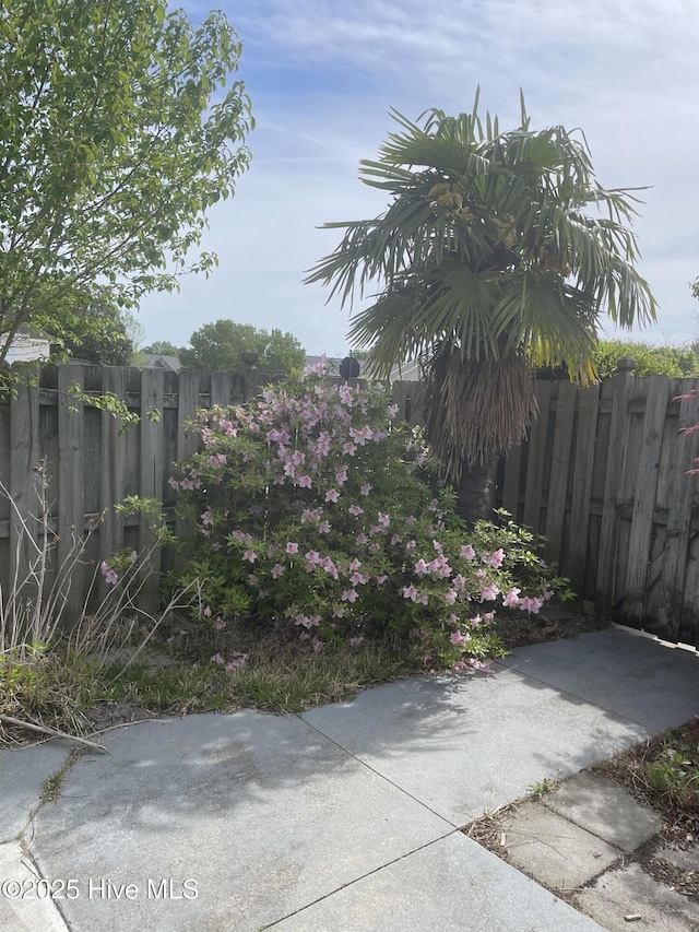 7223 Konlack Ct, Wilmington, NC 28411 - view of yard with a patio area and fence