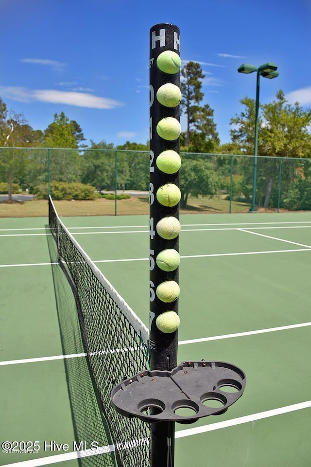 1115 Eldora Ct, Leland, NC 28451 - view of tennis court