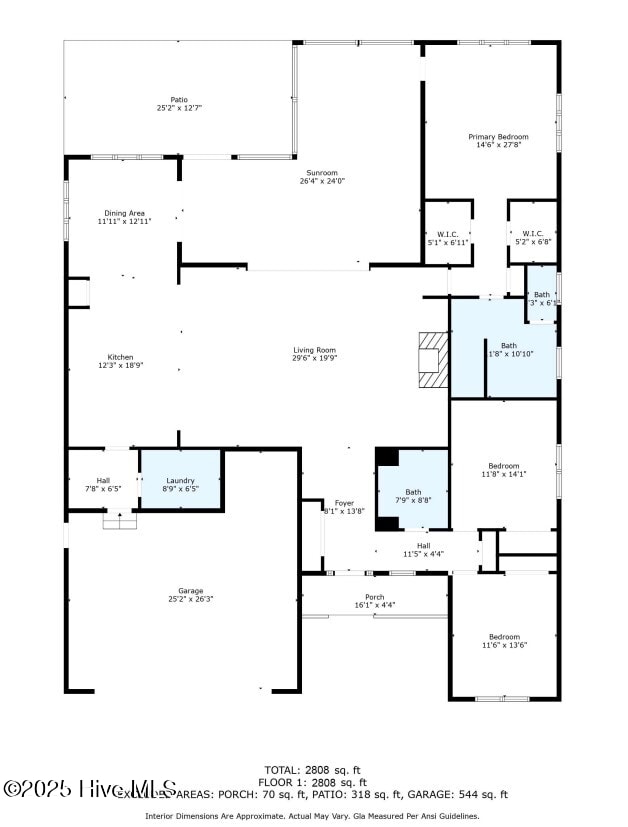 1115 Eldora Ct, Leland, NC 28451 - property floor plan