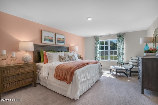 bedroom featuring carpet floors