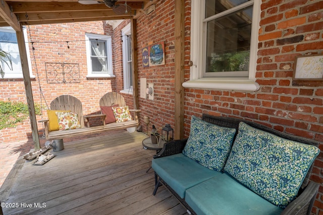 661 Main St, Swansboro, NC 28584 - view of deck