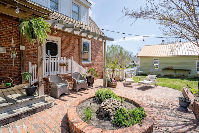 661 Main St, Swansboro, NC 28584 - view of patio / terrace featuring a wooden deck