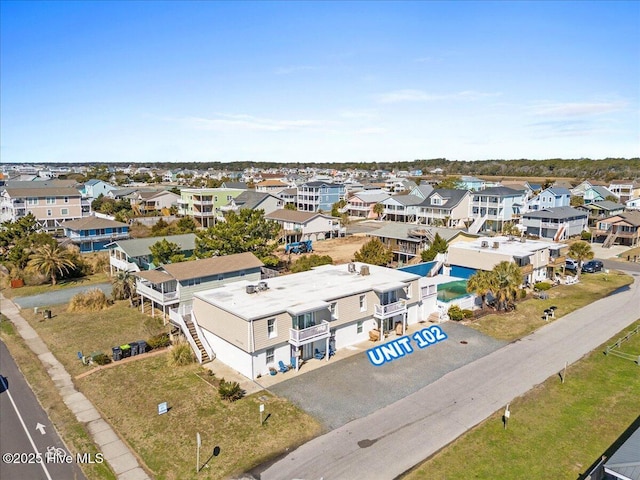 298 Ocean Blvd W # 103, Holden Beach, NC 28462 - aerial view featuring a residential view