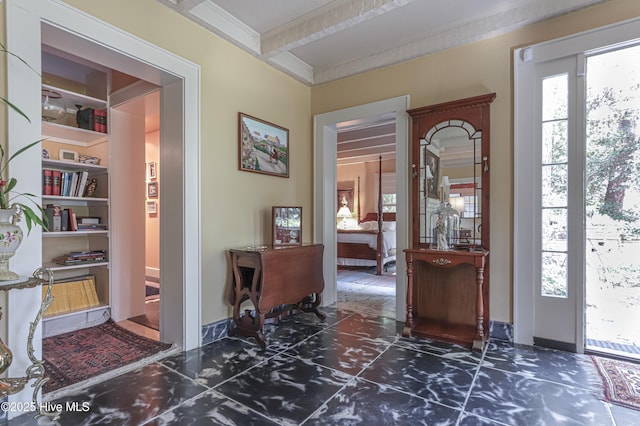 1335 Midland Rd, Southern Pines, NC 28387 - entrance foyer with ornamental molding and baseboards