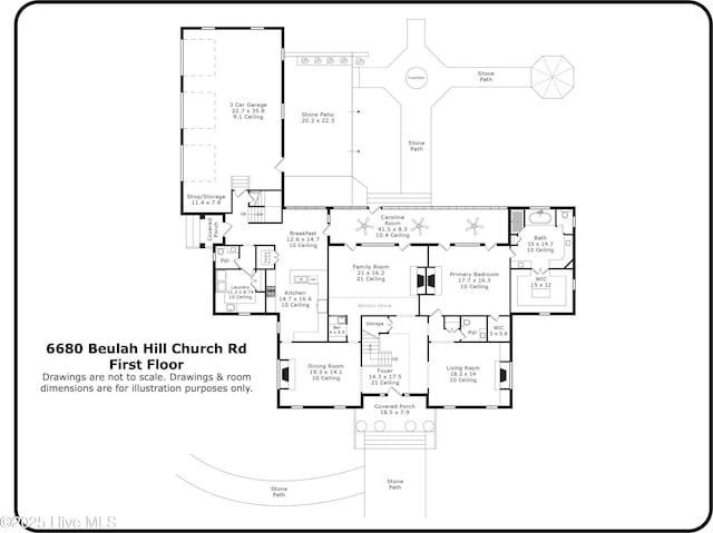6680 Beulah Hill Church Rd, West End, NC 27376 - view of home floor plan