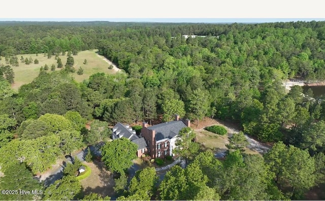 6680 Beulah Hill Church Rd, West End, NC 27376 - aerial view of property's location featuring a forest