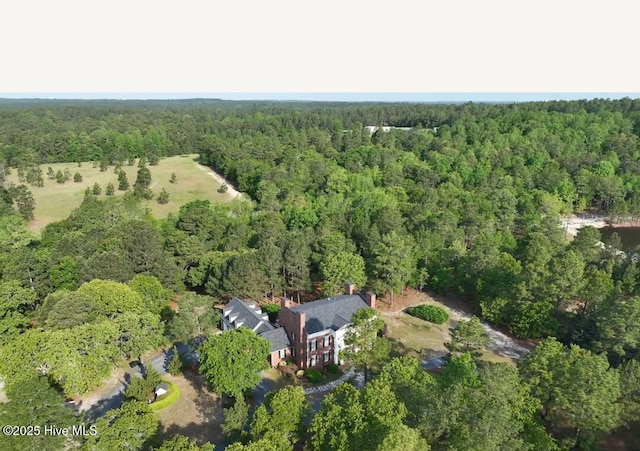 6680 Beulah Hill Church Rd, West End, NC 27376 - aerial view of property and surrounding area with a heavily wooded area