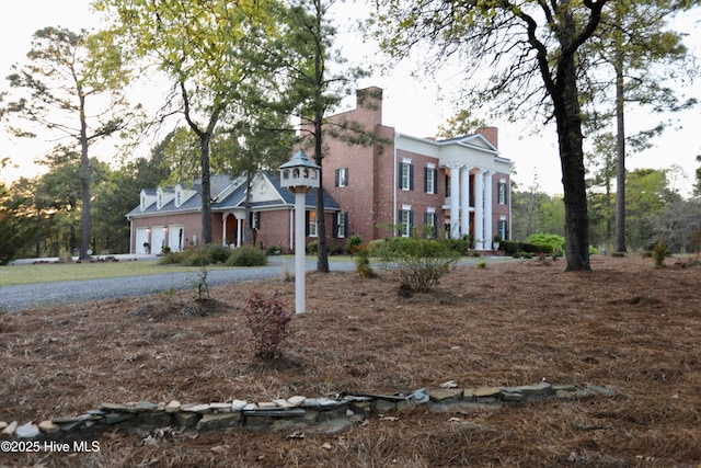 6680 Beulah Hill Church Rd, West End, NC 27376 - view of front of property featuring a chimney