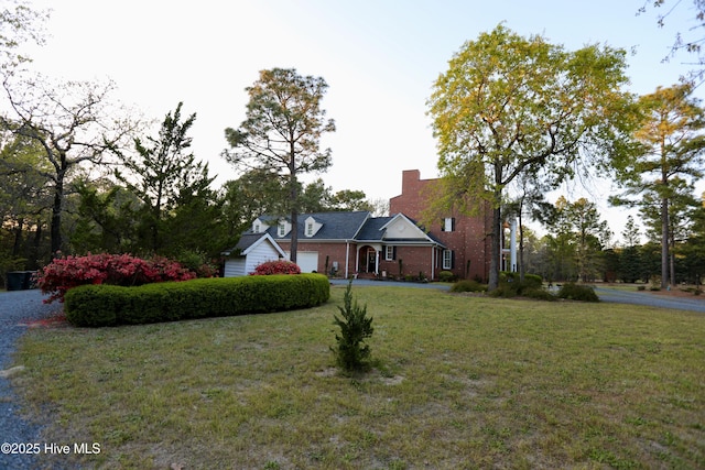 6680 Beulah Hill Church Rd, West End, NC 27376 - view of front facade featuring a front lawn and a garage