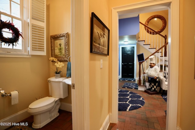 6680 Beulah Hill Church Rd, West End, NC 27376 - hall featuring stairs and baseboards