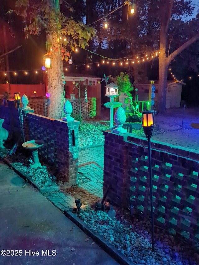 view of patio / terrace featuring driveway