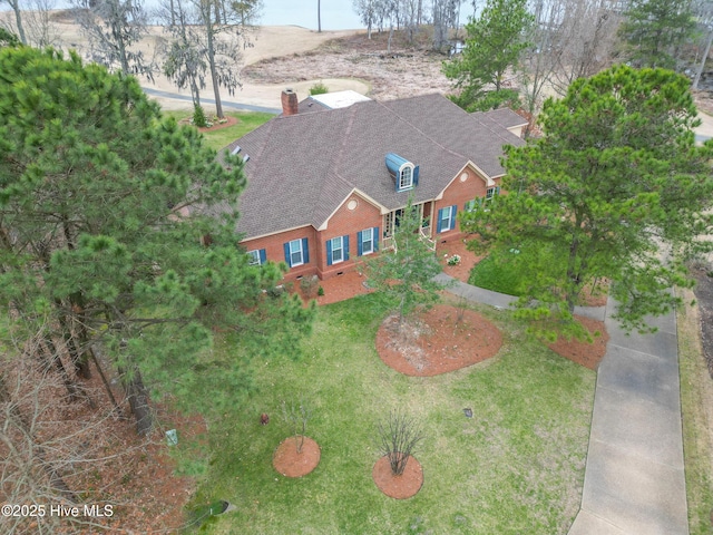 drone / aerial view